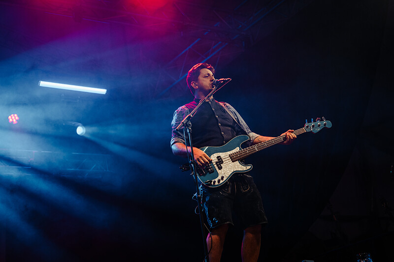 Live-Konzertaufnahme – Bandfotografie von Niklas Gerde