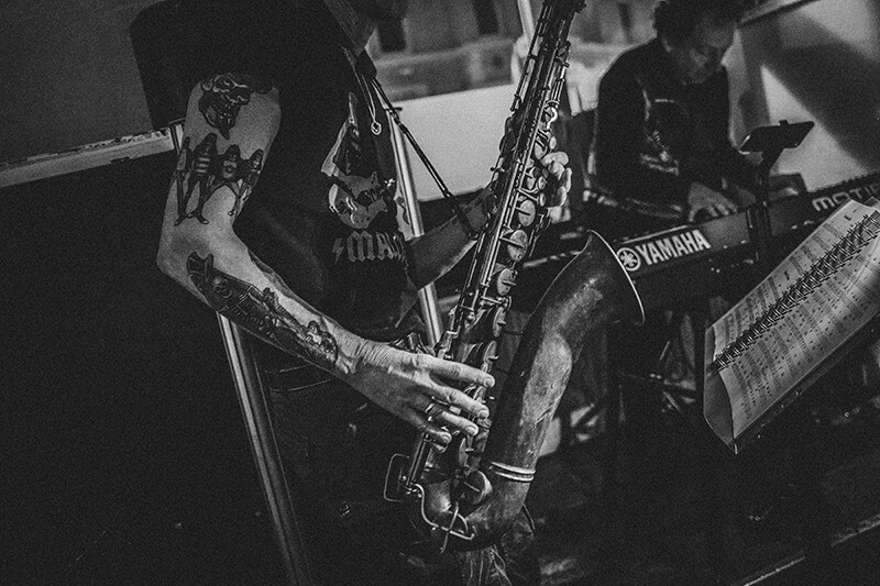 Gemütliches Jazz Konzert bei einem Italiener in Augsburg - Eventfotografie von Niklas Gerdes